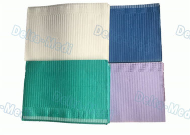 Πολυ χρώματος εγγράφου μαξιλάρι των ετερόφθαλμων γάδων PE μίας χρήσης οδοντικό για το νοσοκομείο/την οδοντική κλινική