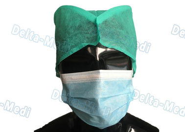Πράσινος ιατρικός μίας χρήσης χειρουργικός υφαμένος δεσμός καλυμμάτων μη στον πίσω τύπο για το νοσοκομείο