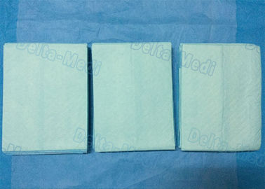 Υψηλά απορροφητικά μαξιλάρια κρεβατιών της SAP μίας χρήσης, μίας χρήσης κατώτερο μαξιλάρι με την αυτοκόλλητη ετικέττα λουρίδων