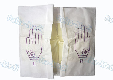 Ιατρικά μίας χρήσης χειρουργικά γάντια νοσοκομείων, μαλακά αποστειρωμένα χειρουργικά γάντια