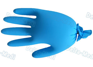 Ιατρικά ελεύθερα βινυλίου γάντια σκονών, μπλε μίας χρήσης βινυλίου αντοχή γαντιών
