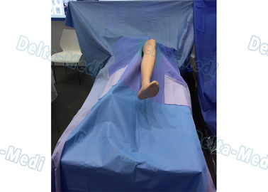 Μαλακά χαμηλότερα χειρουργικά πακέτα άκρων, αποστειρωμένα χειρουργικά πακέτα ακροτήτων με την υγρή συλλογή και τον επίδεσμο