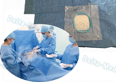 Μίας χρήσης χειρουργική ενσωματωμένη πακέτα ρευστή τσάντα συλλογής λαπαροτομίας μορφής SMMS Τ
