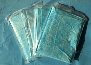 Μπλε μίας χρήσης ιατρικά φύλλα χρώματος, ιατρικά σεντόνια 40 - 100gsm