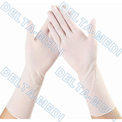 Μίας χρήσης χειρουργικά γάντια μανσετών ολίσθησης διακοσμημένα με χάντρες αντίσταση