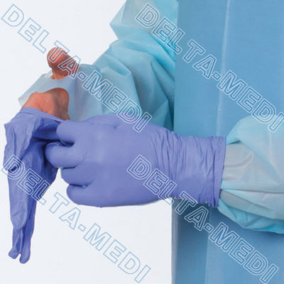 Μίας χρήσης χειρουργικά γάντια εξέτασης νιτριλίων για την υπηρεσία τροφίμων