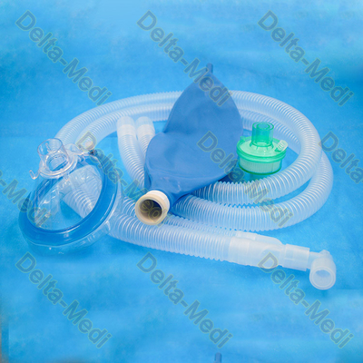 Μίας χρήσης αναπνοής φίλτρων εξαρτήσεων κύκλωμα αναισθησίας εξαεριστήρων ζαρωμένο εξάρτηση για το νοσοκομείο
