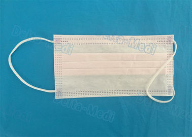 Άσπρος αναπνεύσιμος αποστειρωμένος μίας χρήσης ρευστός ανθεκτικός μασκών προσώπου για την ασφαλή προστασία