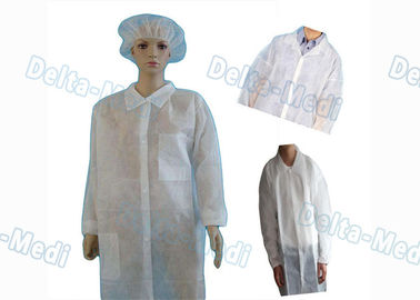 Ο λευκός μη υφαμένος μίας χρήσης επισκέπτης ντύνει τη σκόνη/την απομόνωση Eco βακτηριδίων - φιλικό