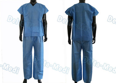 Πέρα από το ράβοντας προϊόν μίας χρήσης κλειδαριών τρίψτε τα κοστούμια, το μπλε μεγέθους συνήθειας τρίβει το κοστούμι