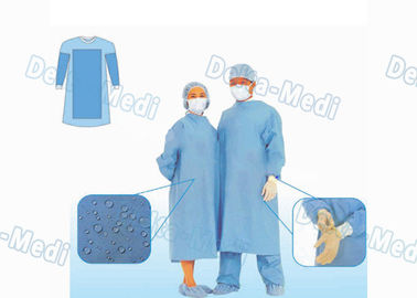 Μίας χρήσης χειρουργική εσθήτα εμποδίων, οινόπνευμα εσθήτων χειρουργικών επεμβάσεων SMS ανθεκτικό με τις πετσέτες