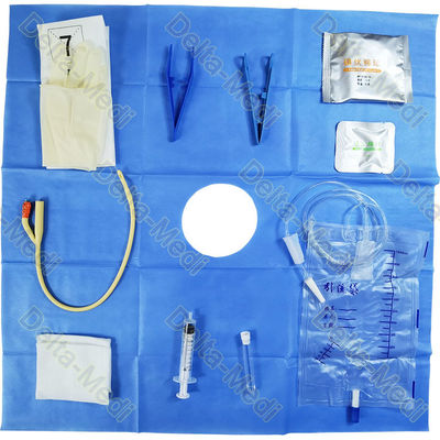 Μίας χρήσης αποστειρωμένη Urethral εξάρτηση καθετήρων με το σωλήνα δοκιμής συρίγγων καθετήρων Foley